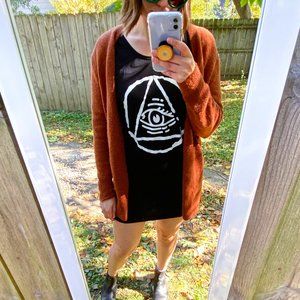Acid Reign | Illuminati T-shirt Dress
